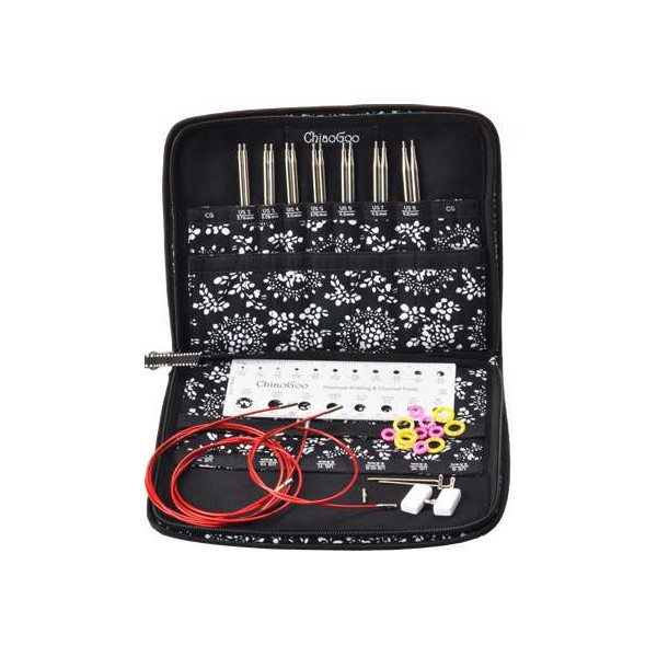 ChiaoGoo TWIST Red Lace Interchangeable Sets Needles at Jimmy