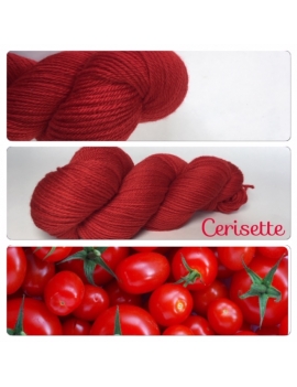 "Cerisette" Fil DK 100% Mérinos