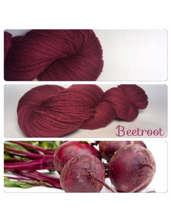 "Beetroot" Fil DK 100% Mérinos