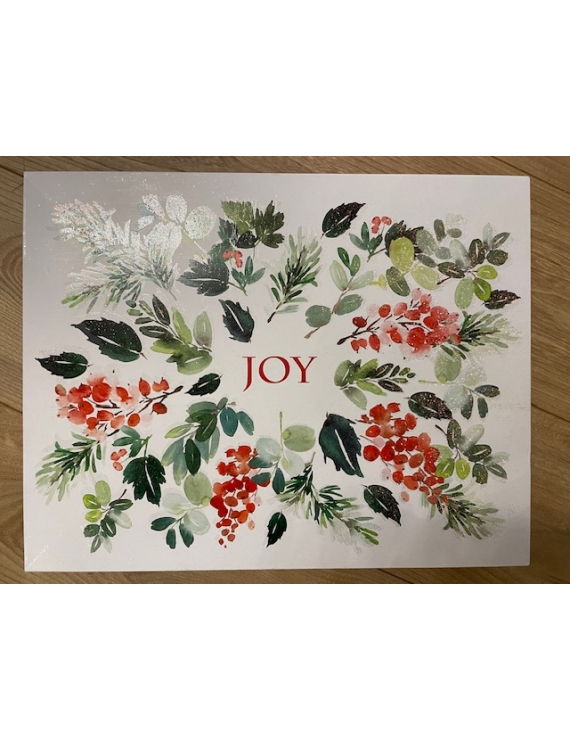 Christmas Socks Box  "JOY" auto-rayant