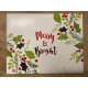 Christmas Socks Box  "Merry And Bright" mini BFL