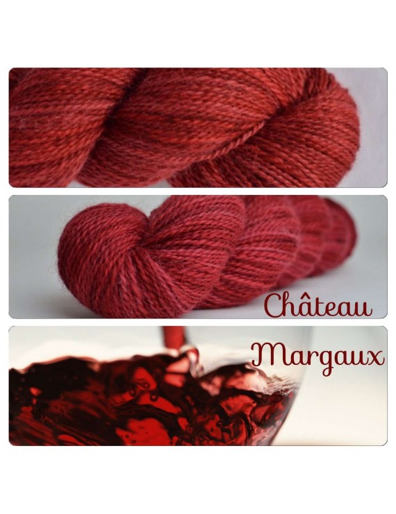 "Château Margaux" Fil lace 100 % Baby Alpaga