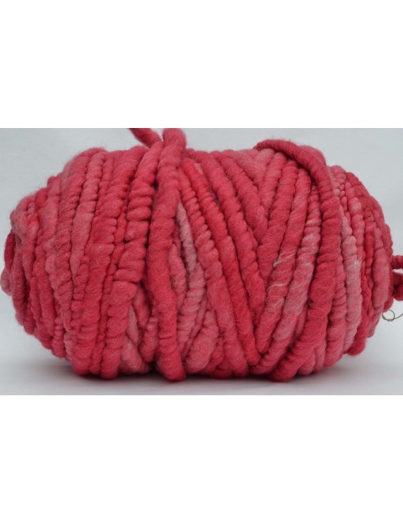 Crazy Big  Yarn Alpaga rose fibre