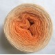 Fil Single Fingering Mérinos (long gradient yarn cake) "Dans une Orangeraie"