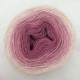 Fil fingering Alpaga Soie (long gradient yarn cake) "Pink Helléborus"