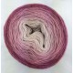 Single fingering Alpaga Seacell (gradient yarn cake) "Pink Helléborus"