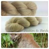 Fil fingering Alpaga & Soie "Panthère de Floride"