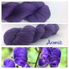 "Aconit" Fil fingering Alpaga & Soie
