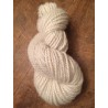 Fil Super Bulky 100 % baby Alpaga Blanc