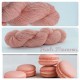 "Peach Macaron" Single fingering Alpaca Silk Angelina