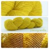 "Honeycombs" Single fingering Alpaga Soie Angelina