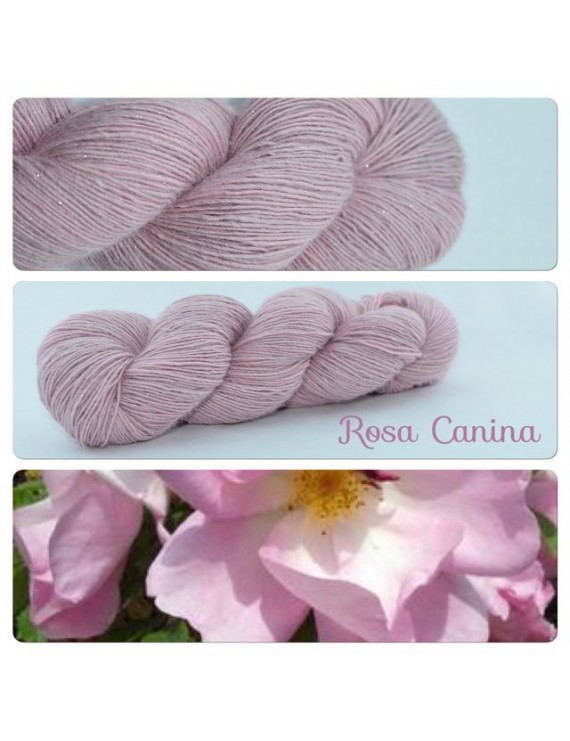 "Rosa Canina" Single fingering Alpaca Silk Angelina