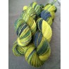 Fil fingering Alpaga Bambou Nylon "Sunshine Blue Wings"