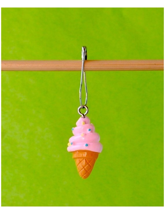 "Ice Cream" Removable Stitch Marker