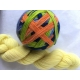 "Mandarin" Self-Striping Sock Yarn Merino Alpaca & Nylon