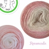 "Renoncule" Fingering Baby Alpaca & Silk Yarn (gradient yarn cake)