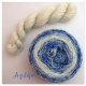 "Azulejos" Double Gradient Sock Yarn Merino Alpaca & Nylon