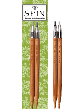 10 cm SPIN Bamboo Tips (4") Aiguilles interchangeables Chiaogoo