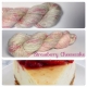 "Strawberry Cheesecake" Single fingering Alpaga Soie Angelina