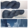 "Antartique" Single fingering Alpaga Seacell