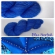 "Blue Starfish" Single fingering Alpaga Rose Fiber 