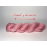 "Quand y'en a marre..." Fil Single Fingering 80 % Chèvre Angora 20% Soie