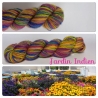 "Jardin Indien" Single fingering Baby Alpaga