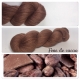 "Fève de Cacao" Fil Fingering 100% Baby Alpaga