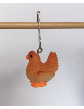 "Chicken" Removable Stitch Marker