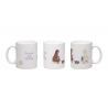  "Je tricote avec Lily Neige" Mug