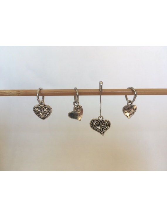 HEARTS Stitch Markers