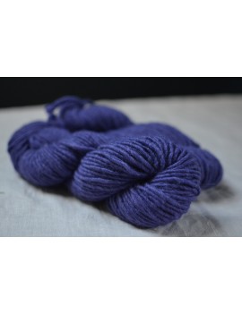"Violet Encre" single bulky 100 % Alpaga