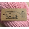"Hand Made Just for You" Etiquette Carton  Kraft