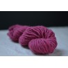 "Rose fonçé" single bulky 100 % Alpaga