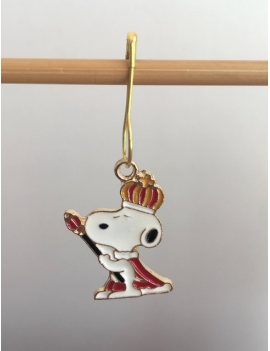 "Snoopy Roi" Stitch Markers