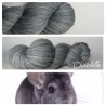 "Chinchilla" Fil Mérinos Alpaga & Nylon