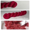 "Framboise ecrasée" Fil Mérinos Alpaga & Nylon