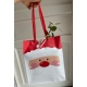 Christmas Bag rouge "le Pere Noel " Teinture 