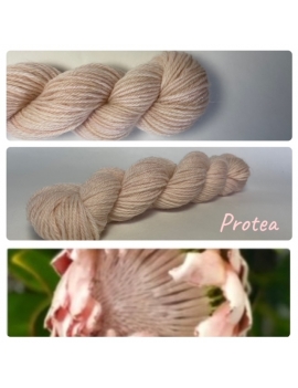 "Protea" Fil Mérinos Alpaga & Nylon Nylon